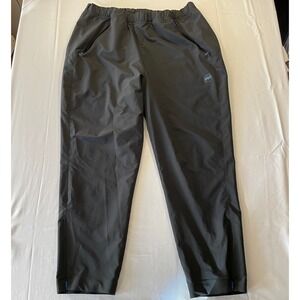 Janji Men's XL Gray Run For Clean H20 Athletic Pants Joggers Zipper Ankle